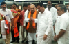 BJP national president Amit Shah arrives in Mangaluru